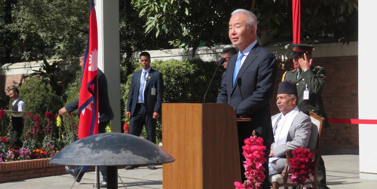 Japanese envoy hosts National Day Reception