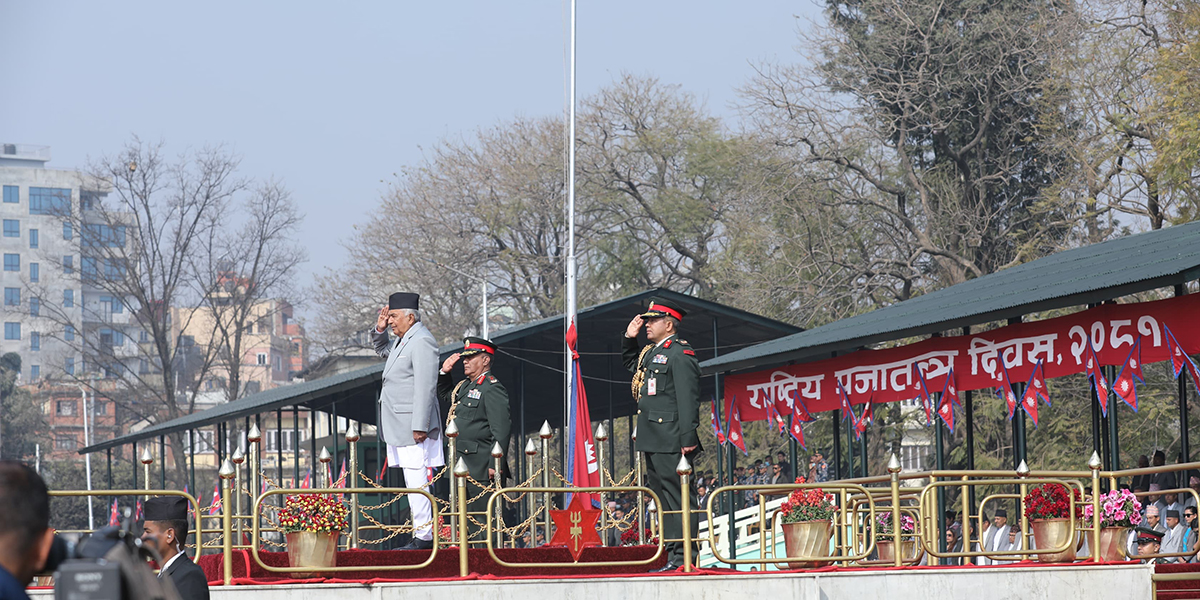 President attends Democracy Day celebrations