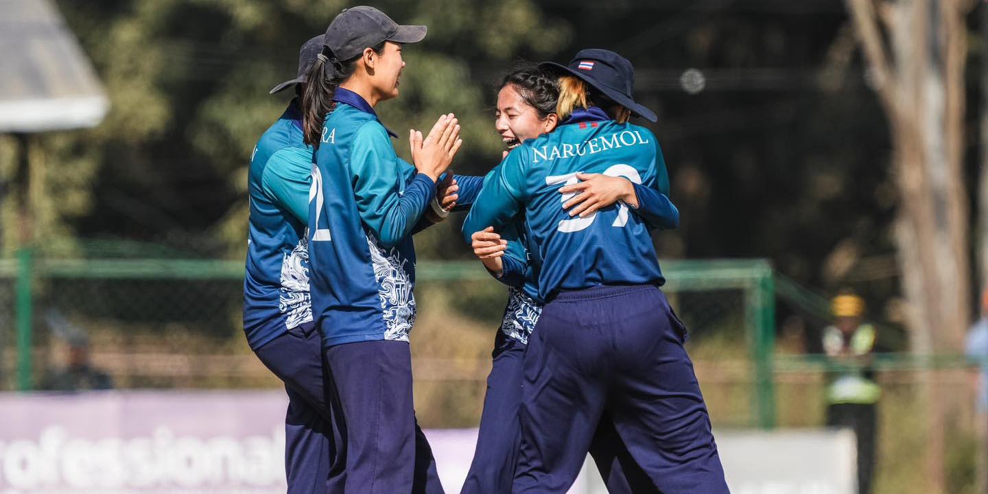 Thailand defends low total, beats Netherlands by 17 runs for third win