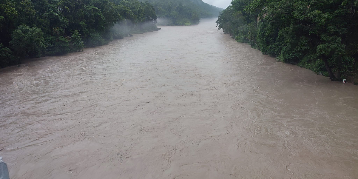 Two workers go missing after falling into Bheri River