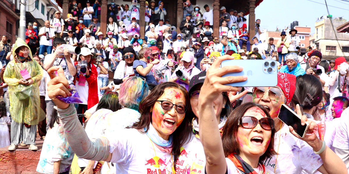 Holi celebrations in pictures