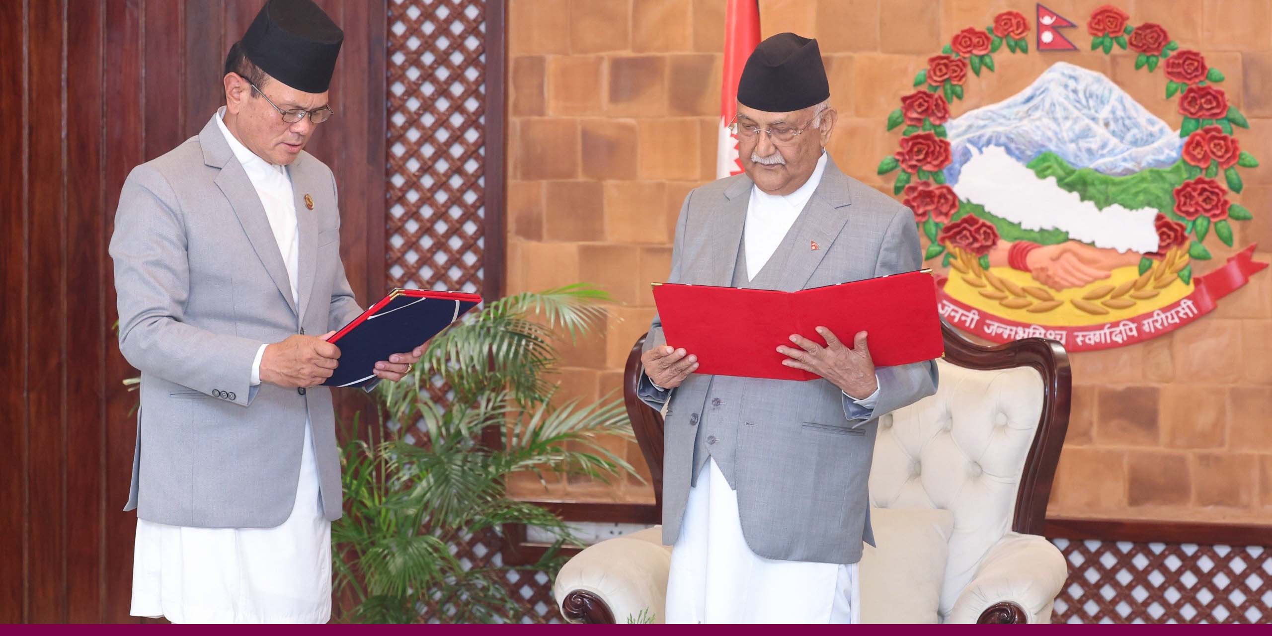 Minister for State Garbuja sworn in