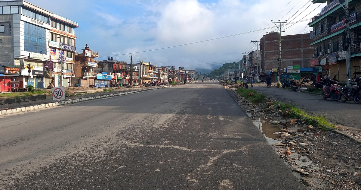 Public vehicles off the road in Gandaki over ride-sharing row