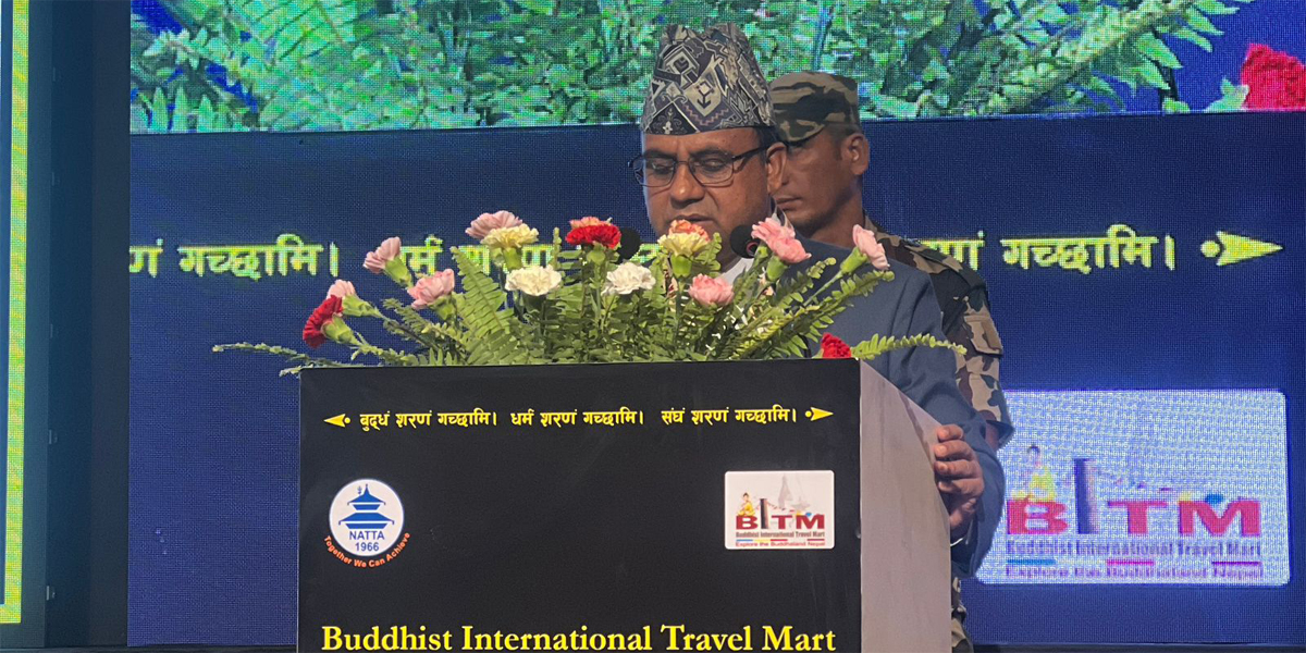 Nepal will be promoted as a hub for Buddhist, spiritual and peace tourism: Pandey