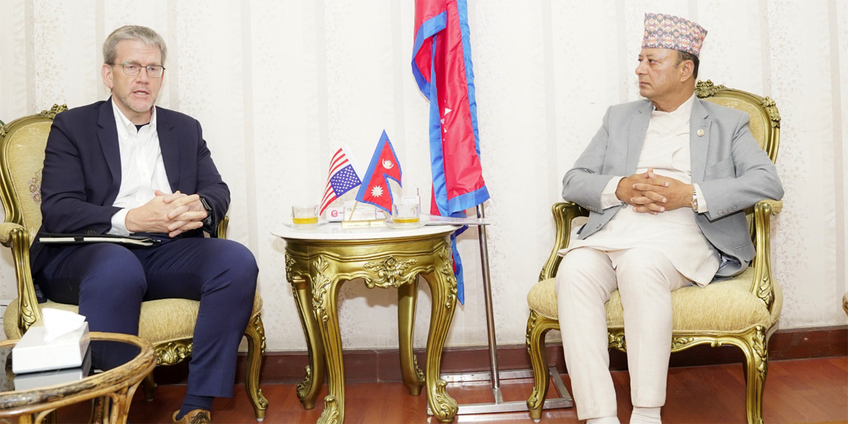 Energy minister Khadka, US envoy discuss MCC projects