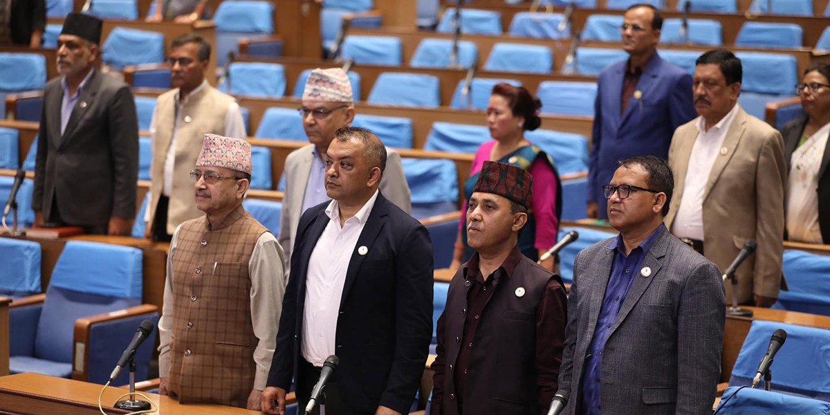 House stalemate continues as opposition parties continue their protest