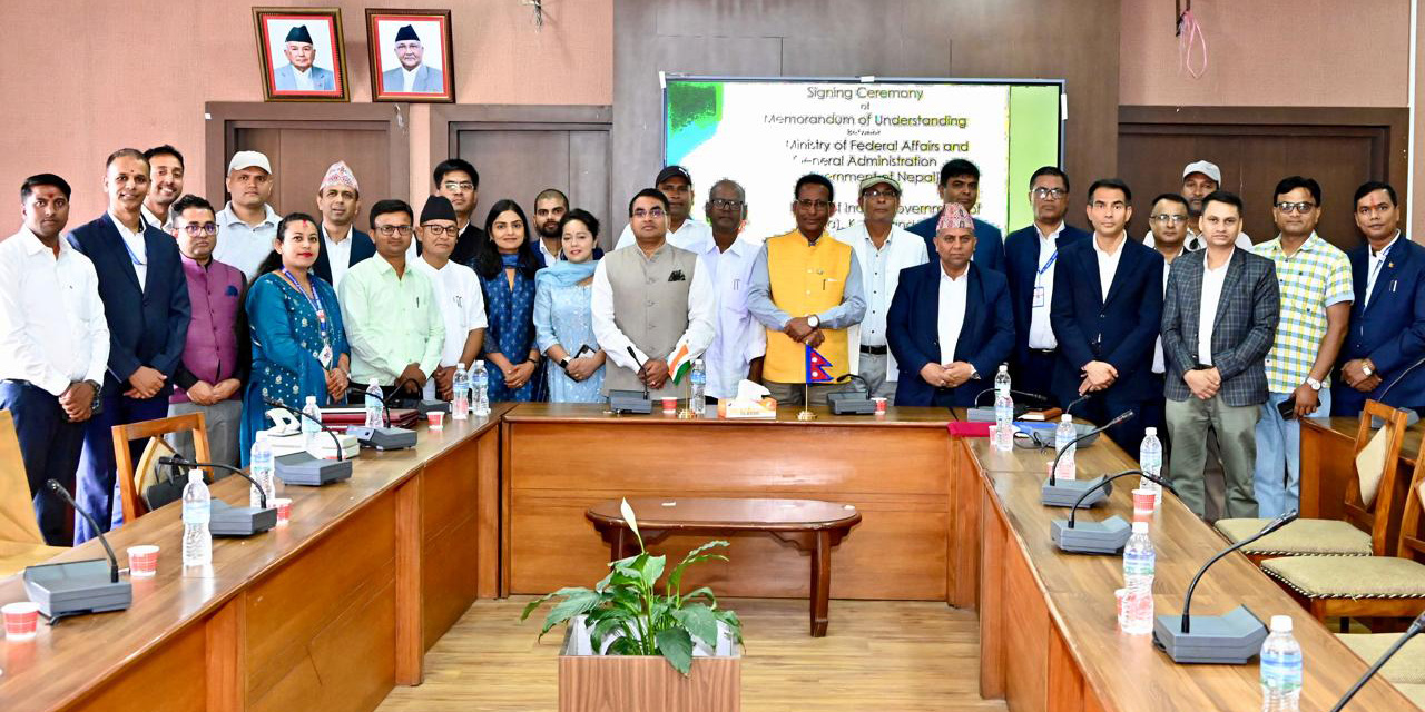 Nepal, India sign MoUs for five HIDCP projects