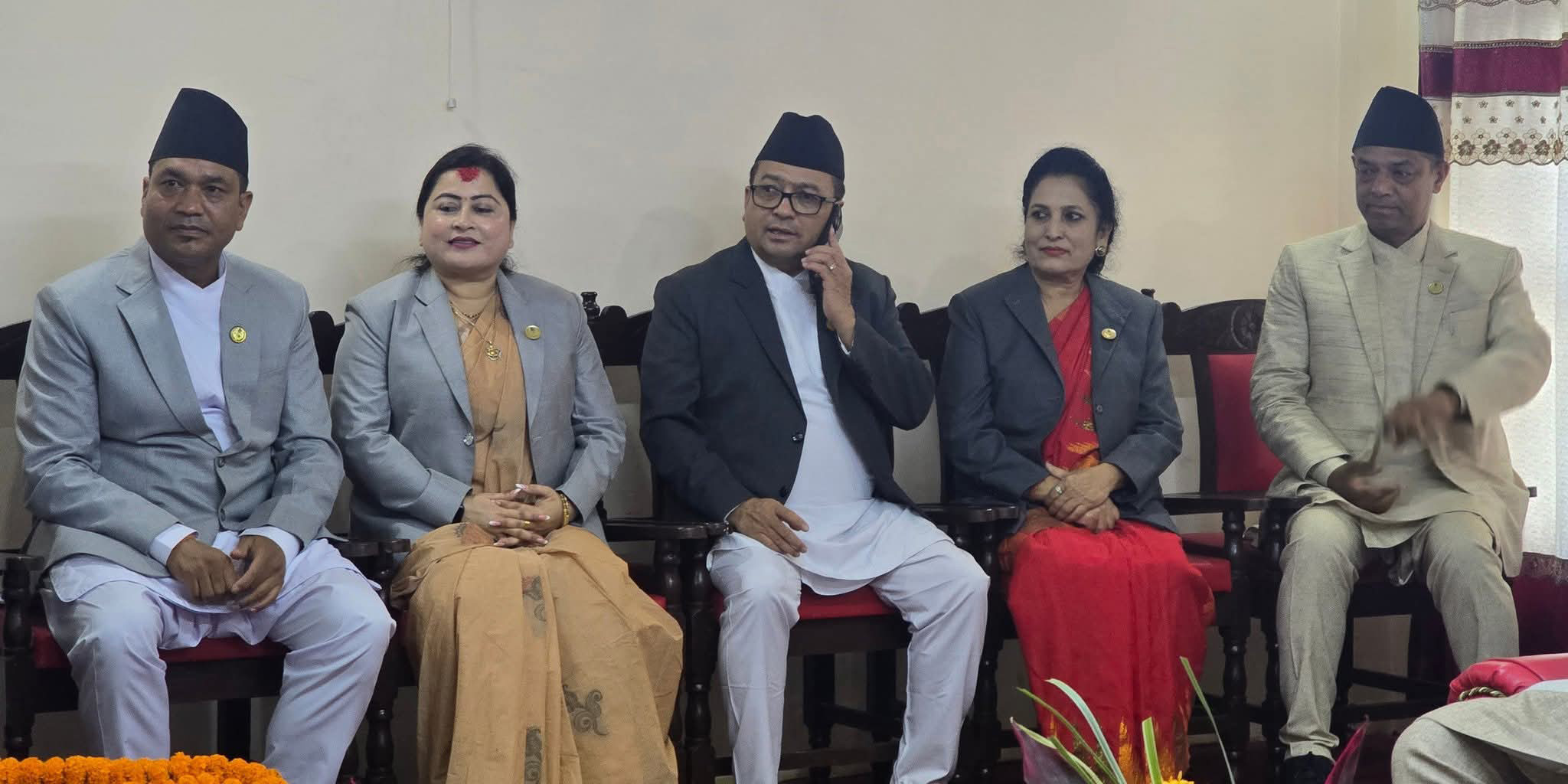 Five new ministers of Bagmati sworn in