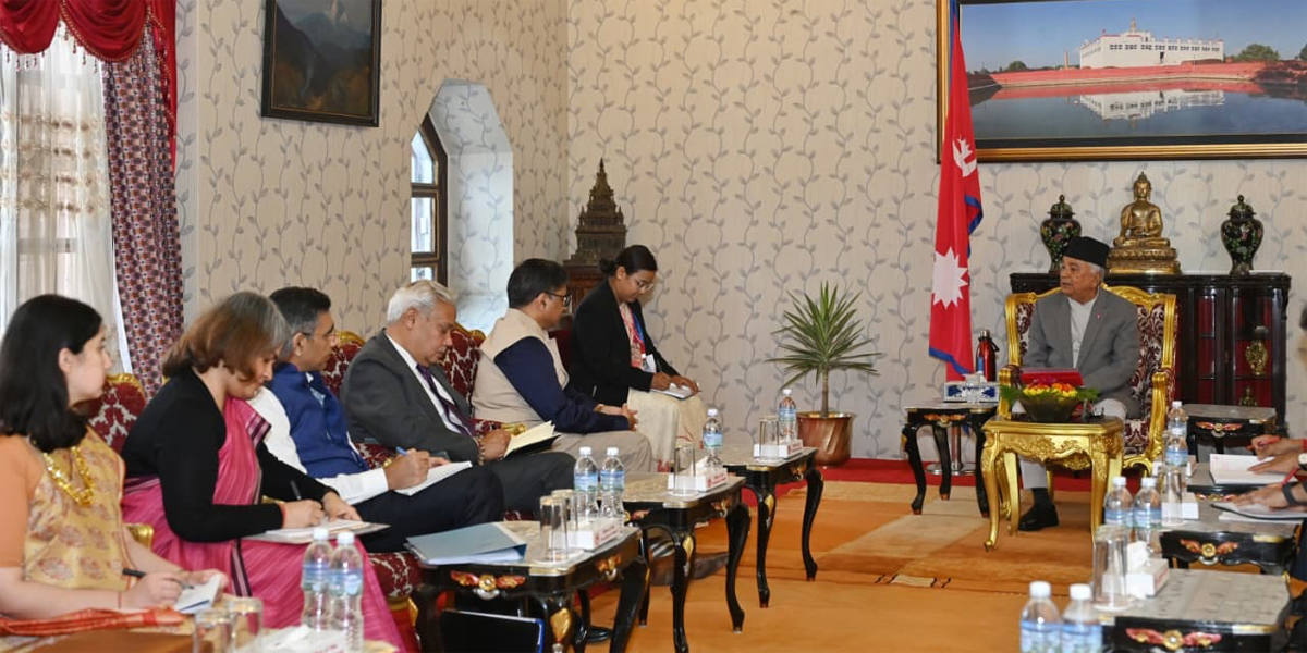 Misri pays courtesy call on Prez, Prime Minister