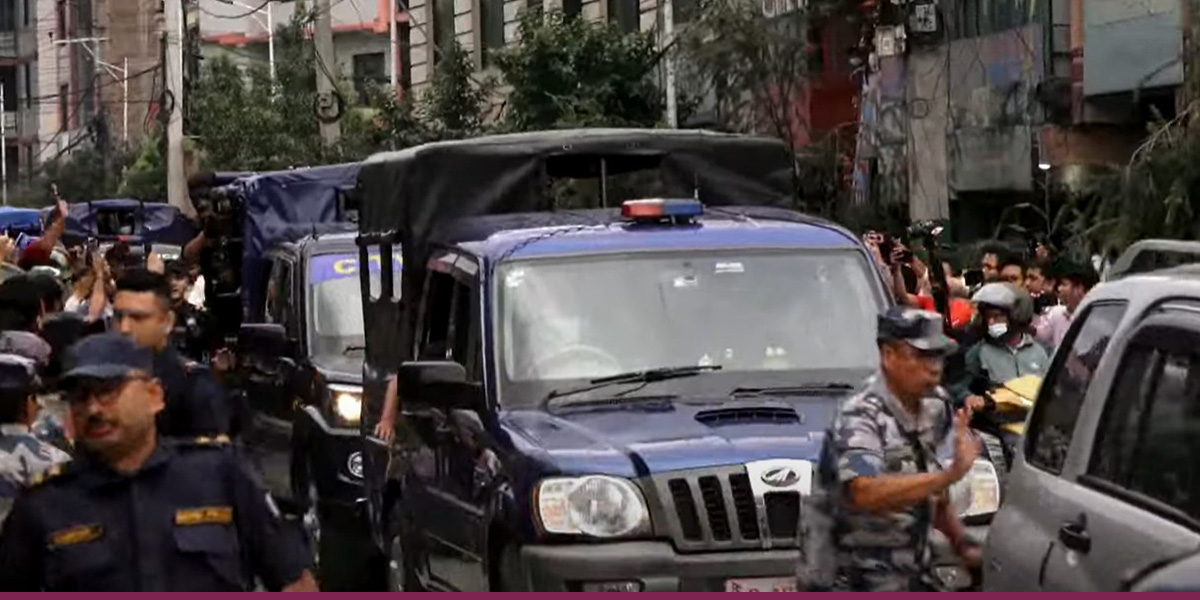 RSP President Lamichhane transferred to Nakkhu prison