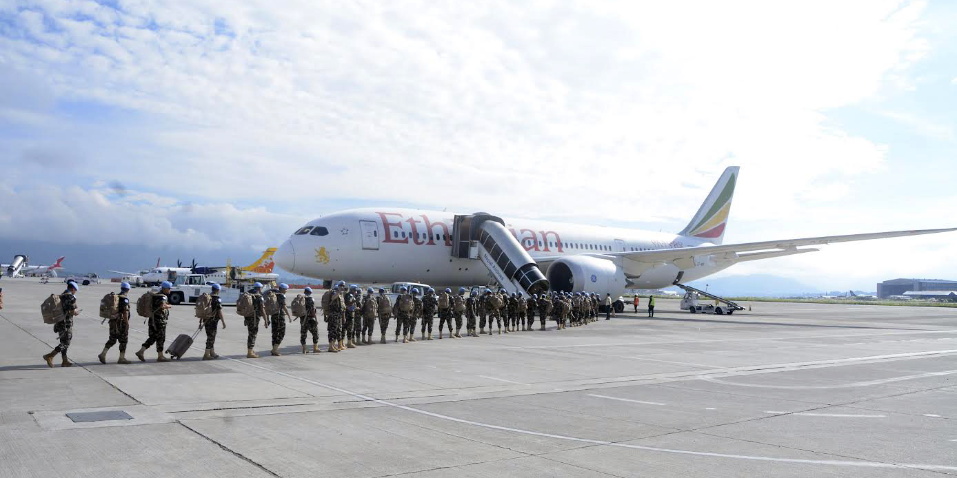 175 Nepali peacekeepers off to South Sudan