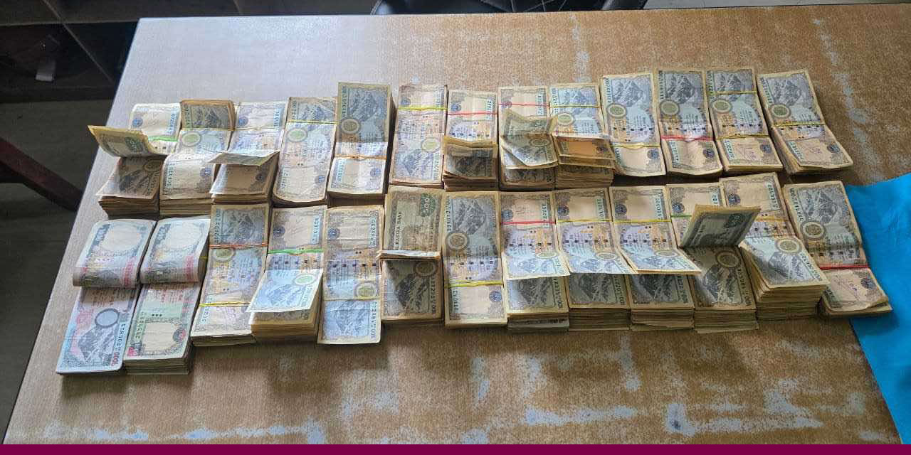 Man held with Rs 1.45 million in undisclosed cash from Morang