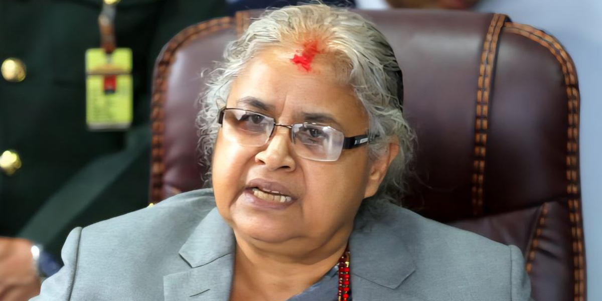 Former Chief Justice Karki appointed interim PM