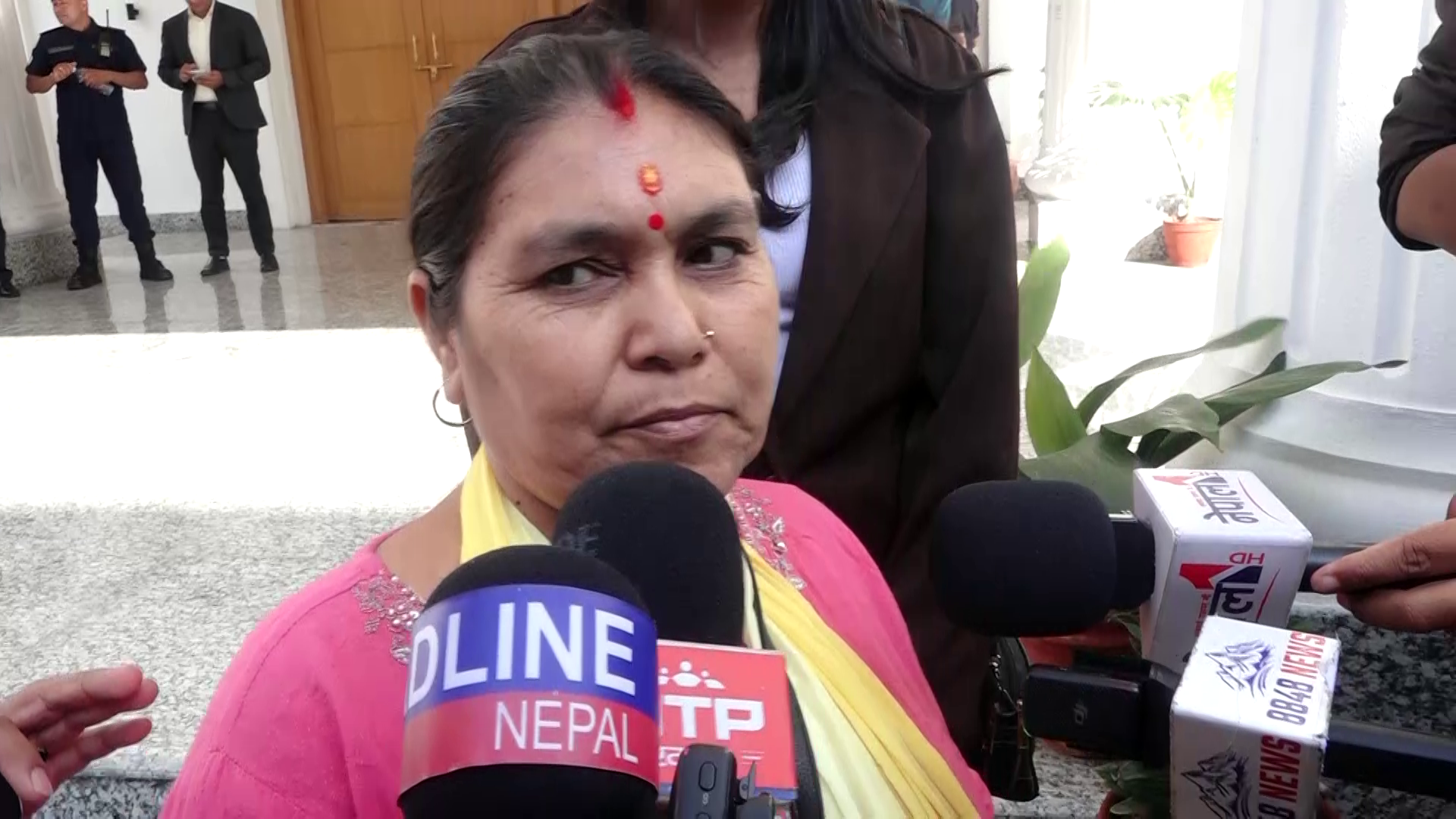 Bipin Joshi’s family meets PM Karki