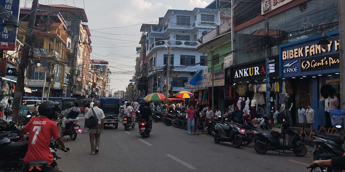 Dashain market hit by Gen Z protest, economic slowdown
