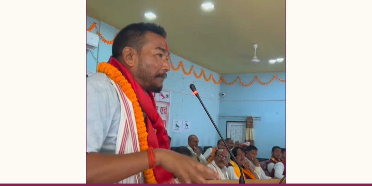 Janamat decides to field Dhaniram Chaudhary in Rupandehi-3