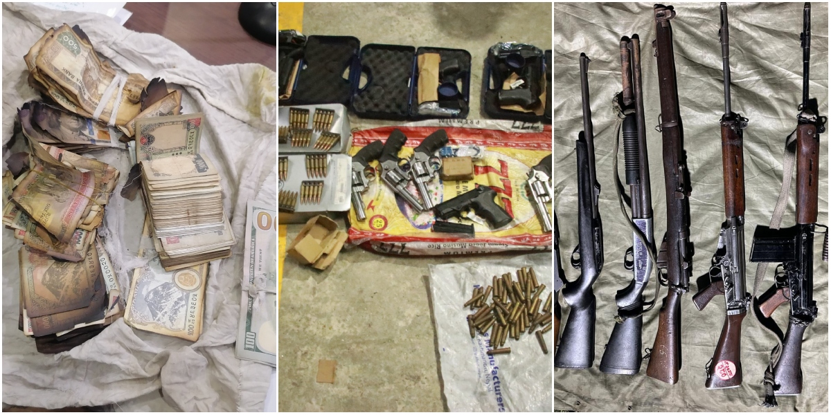 Army personnel seize 31 firearms, Rs 3.37 million from individuals involved in looting
