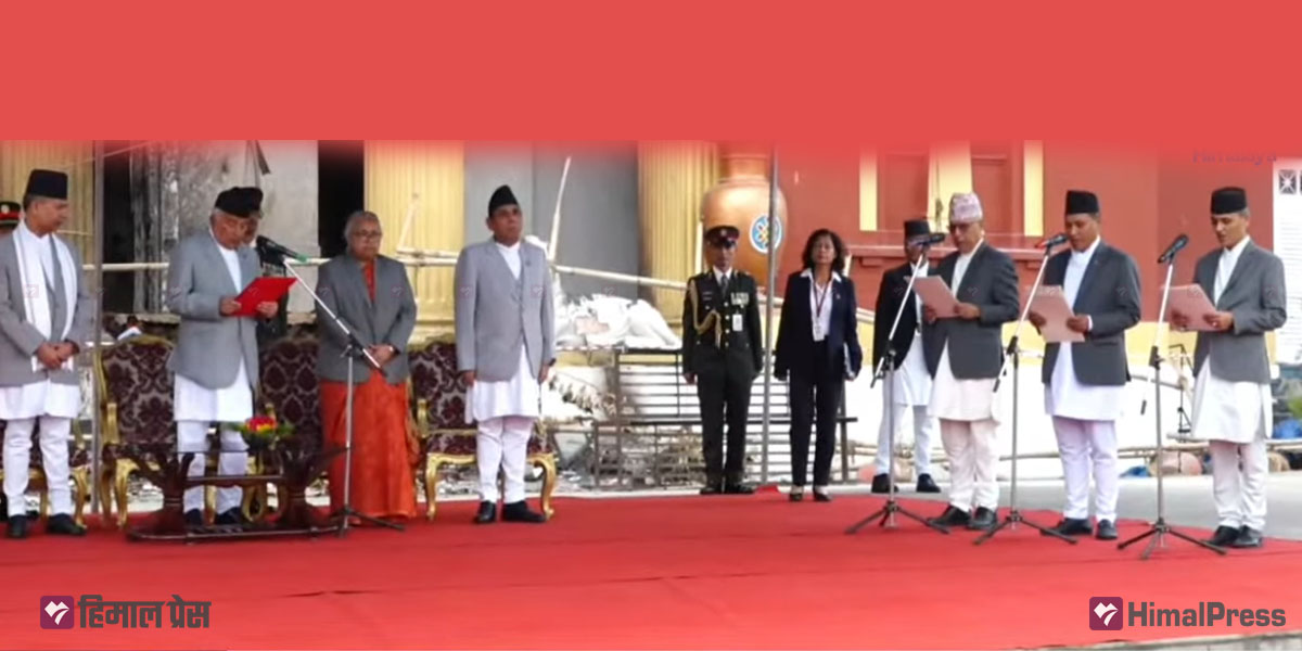 Three new ministers sworn in