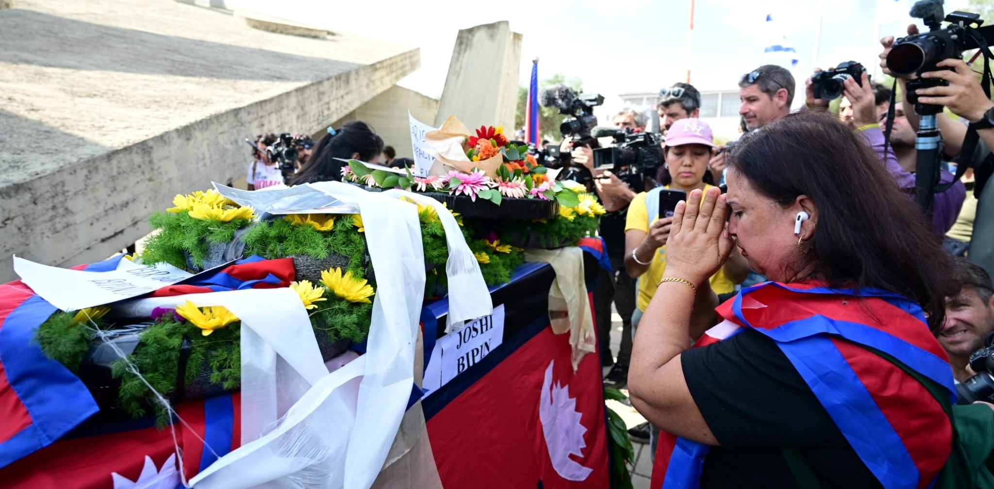 Bipin’s body flown home from Israel