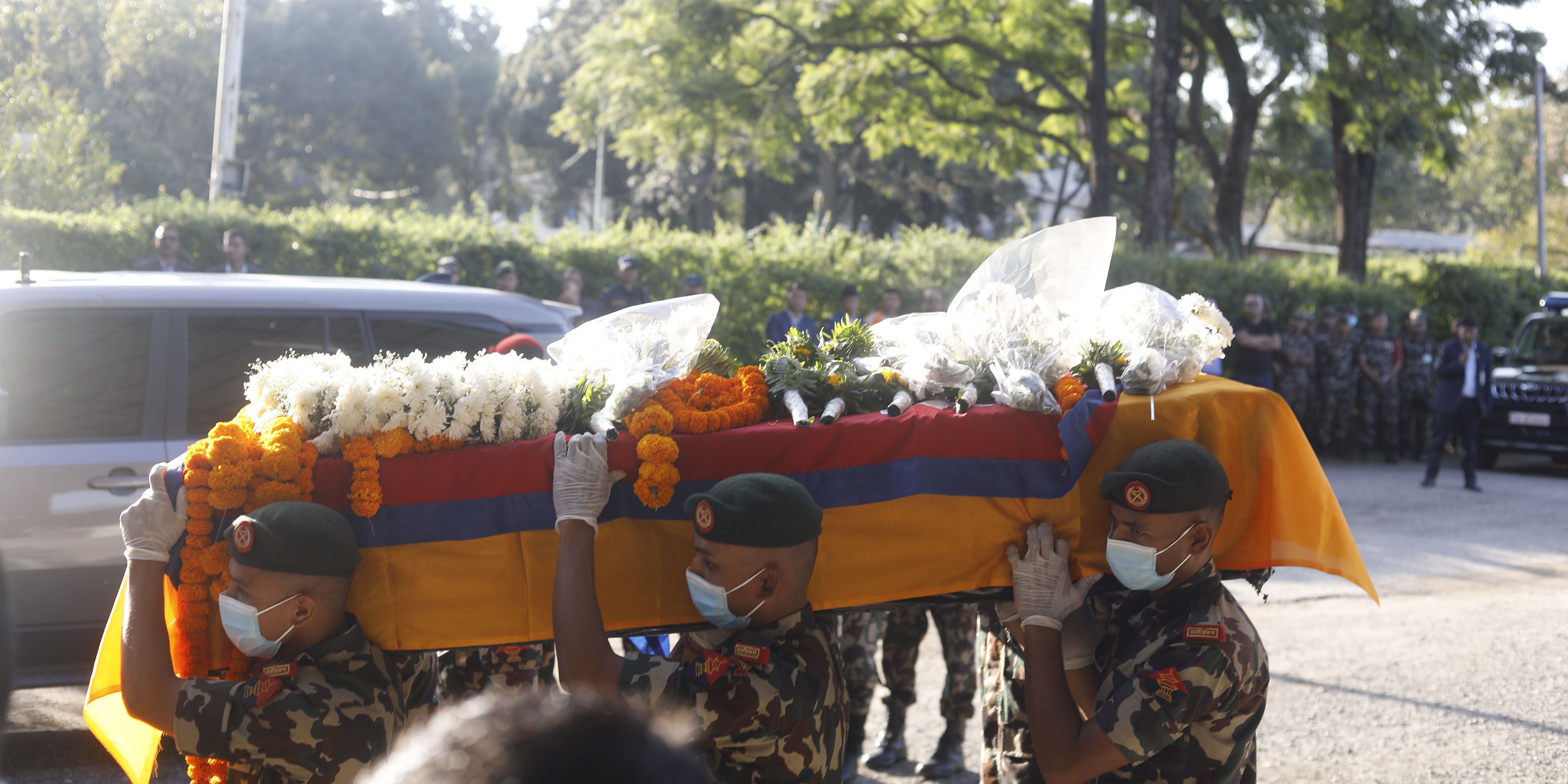 PM Karki, ministers pay final tribute to Bipin Joshi