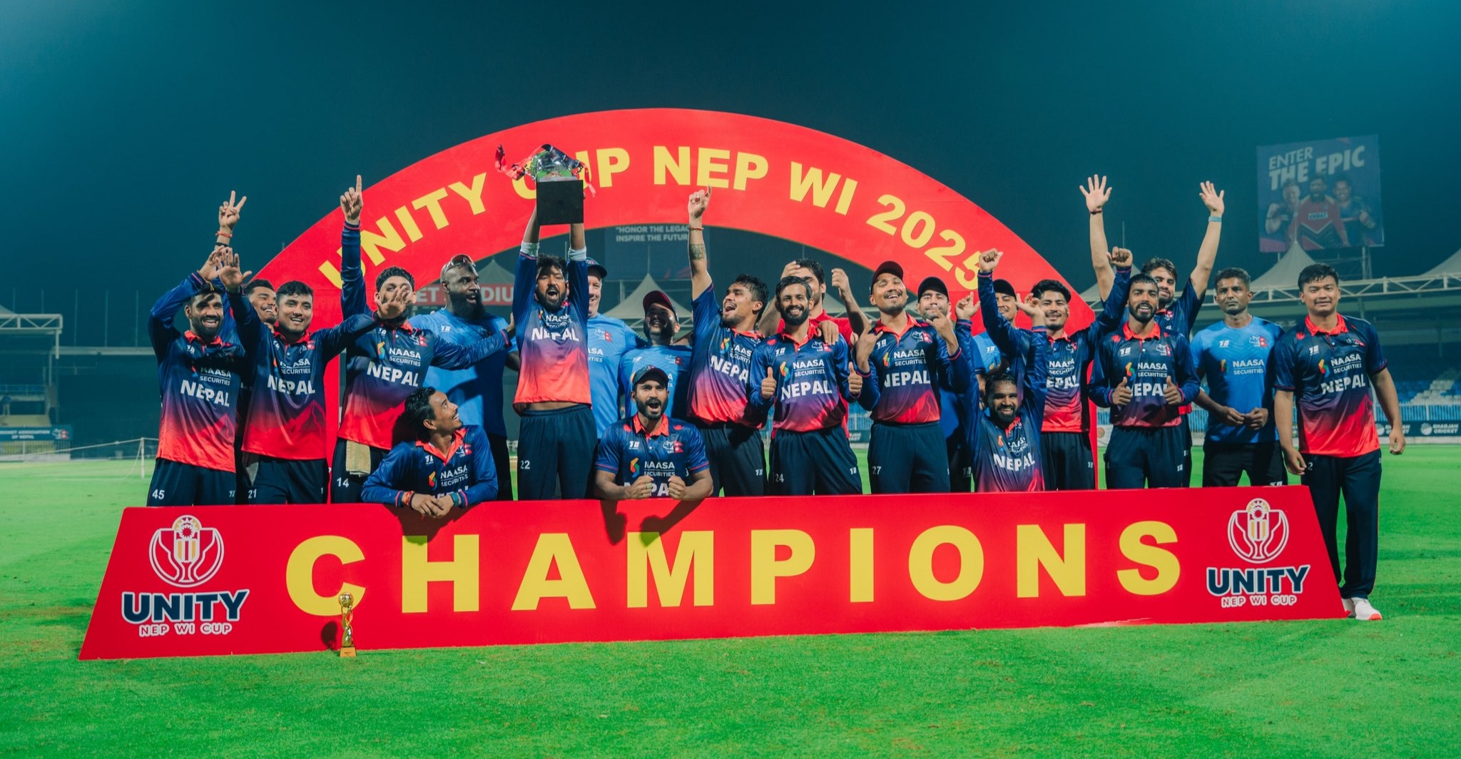 Nepal suffers 10-wicket defeat against WI, takes series 2-1