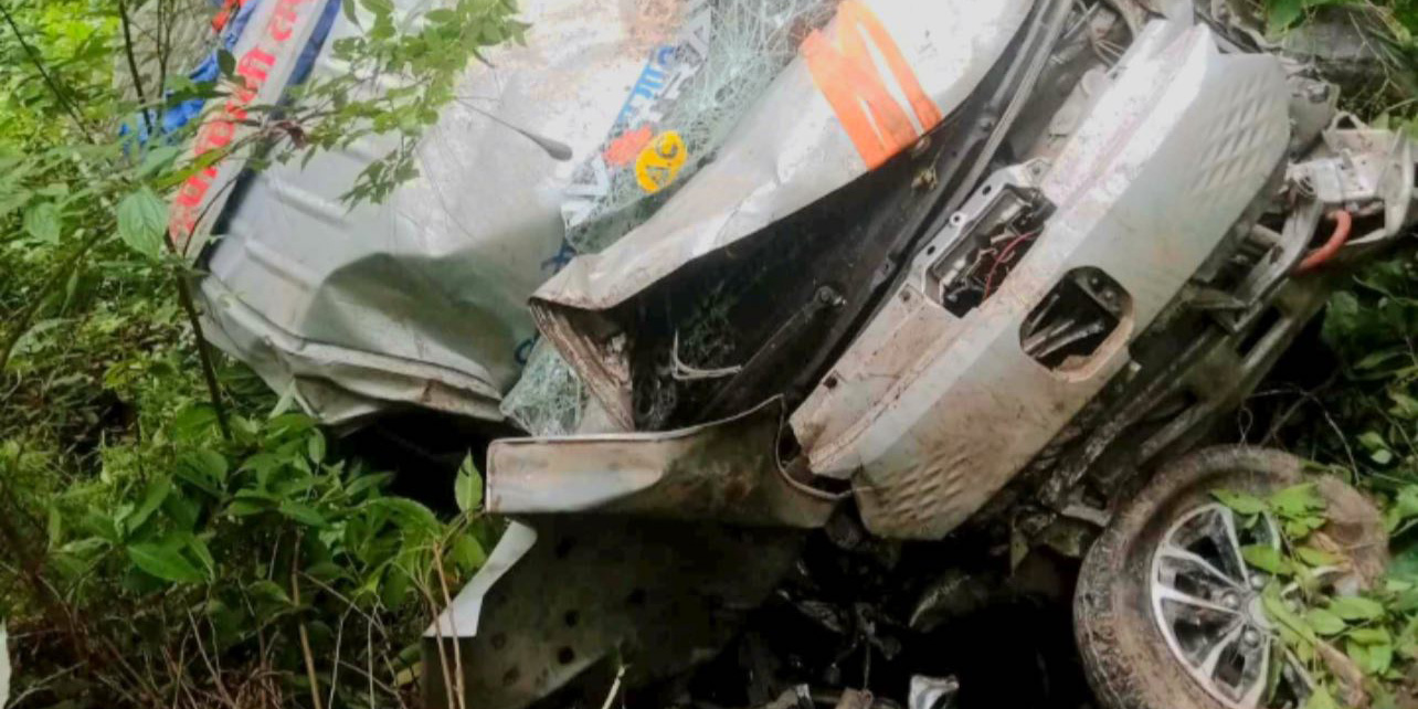 Palpa road accident claims three lives