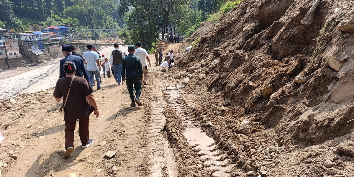 Vehicular traffic resumes on Mechi Highway after 15 days