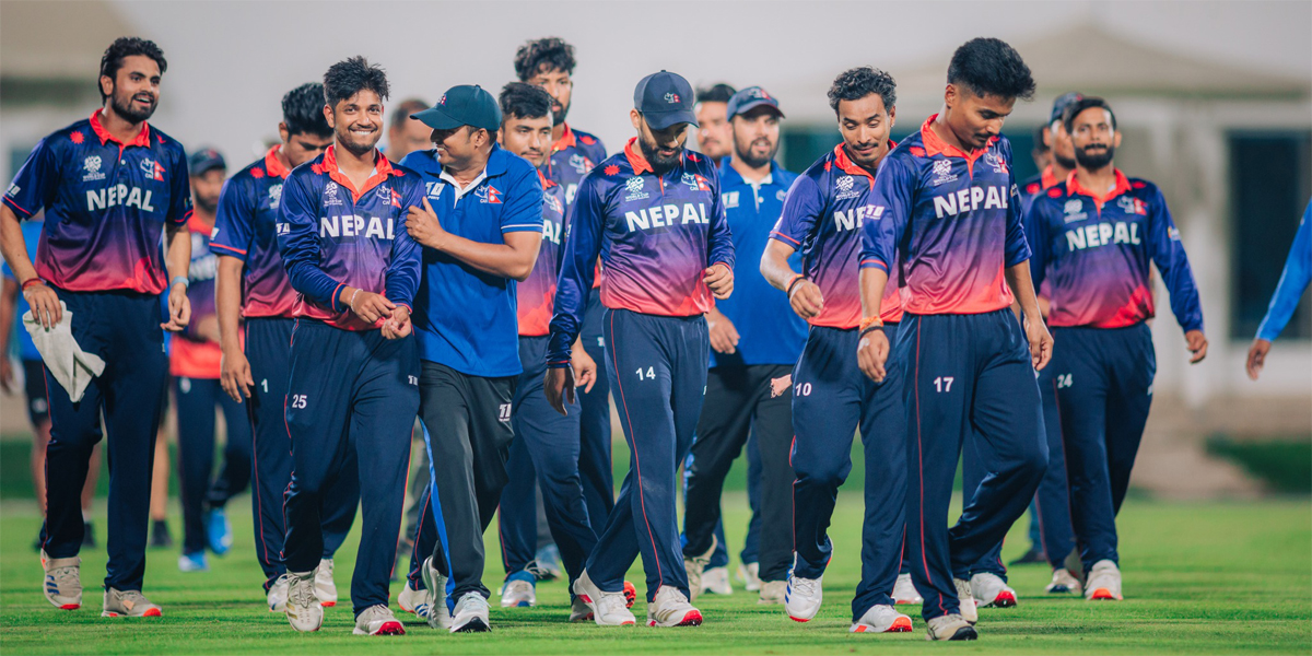 Nepal defeat Oman by 38 runs, continue undefeated run