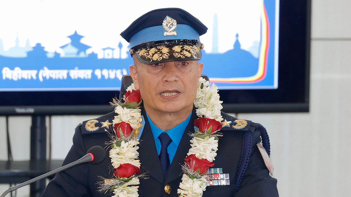 New police chief Dan Bahadur Karki assumes office