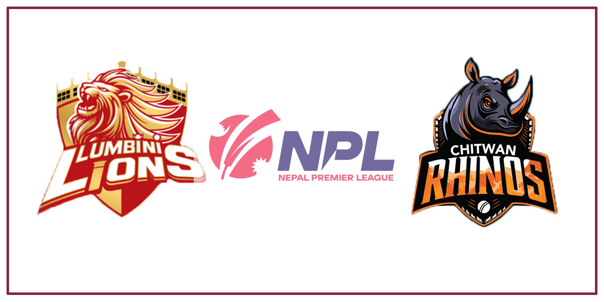 Lumbini Lions face Chitwan Rhinos in NPL today