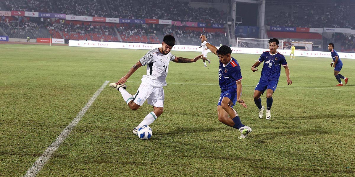 Nepal, Bangladesh play 2-2 draw in international friendly
