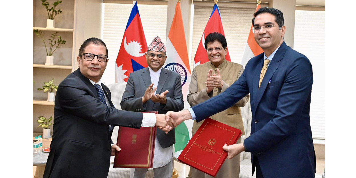 Nepal, India exchange LoE to expand rail-based freight transit routes
