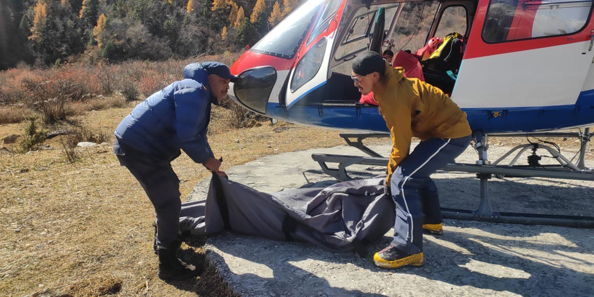 Bodies of two Italian climbers recovered from Panbari Himal