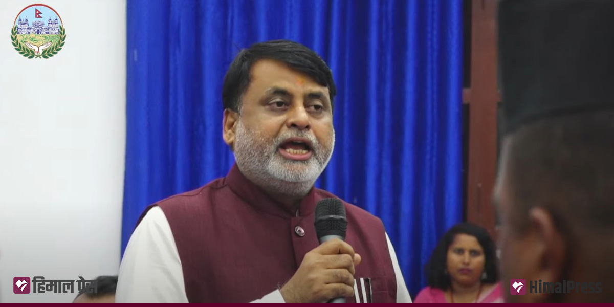 Madhesh Chief Minister Sonal resigns before his floor test