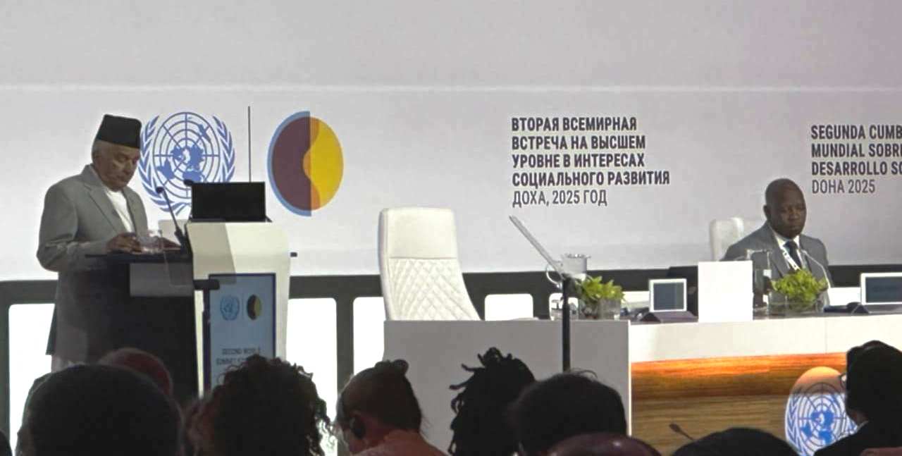 Developing countries need resources as well as technological know-how: President Paudel