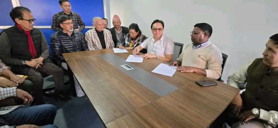 Pariyar, Sob, Kirati sign five-point deal to form new political force