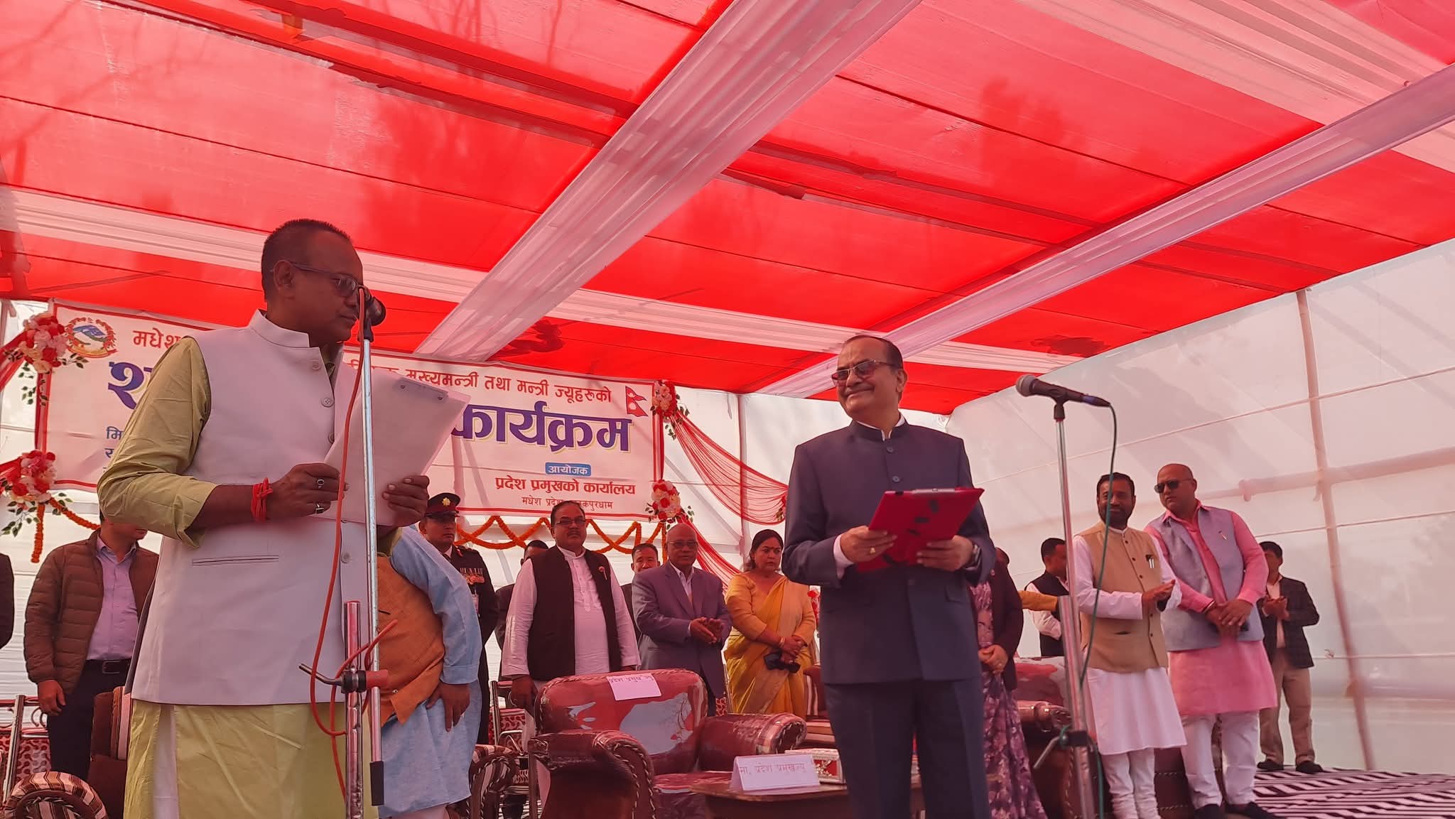 Madhesh CM expands cabinet with three ministers