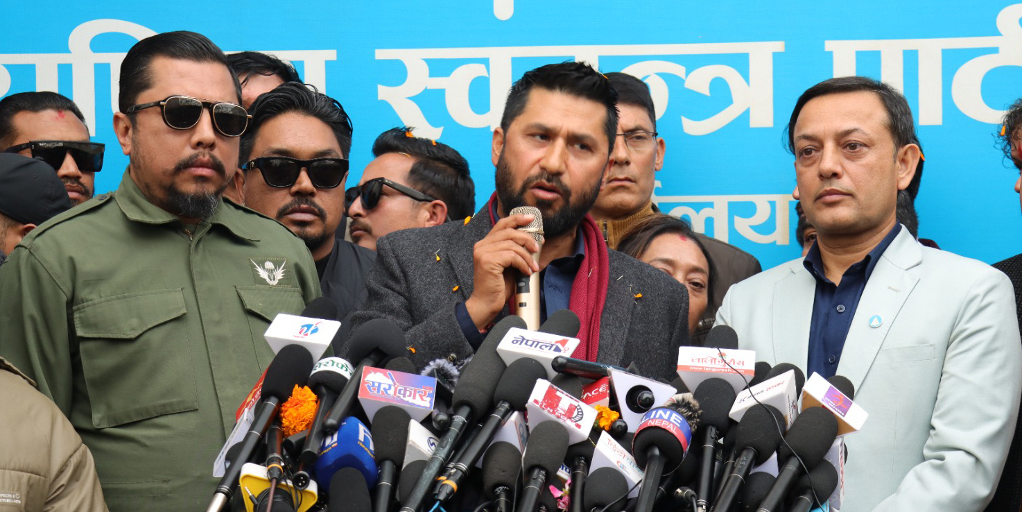 Lamichhane warns against conspiracy to derail elections