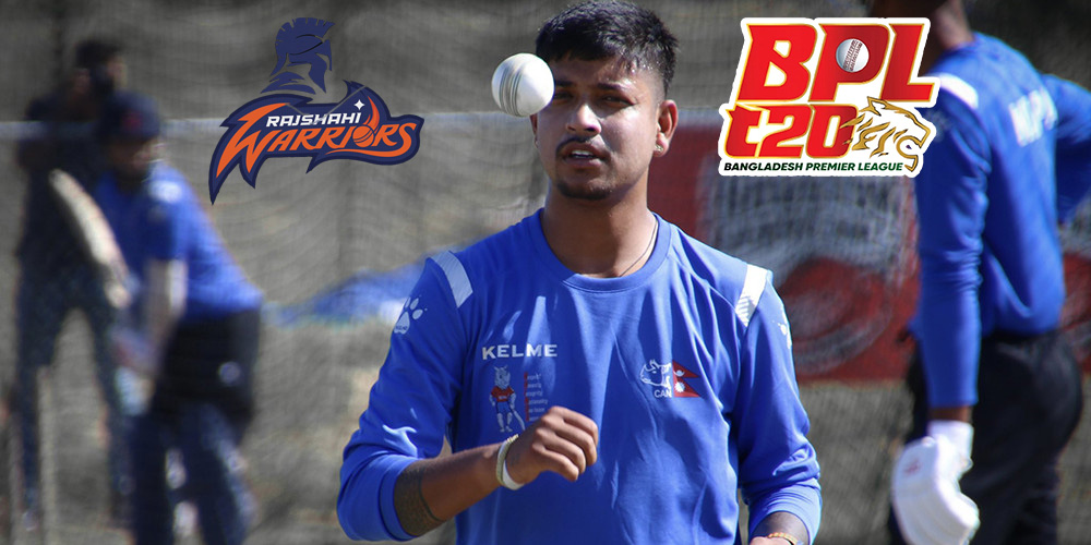 Lamichhane signed by BPL side Rajshahi Warriors for the new season