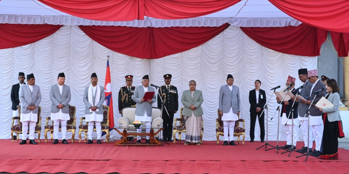 Four new ministers sworn in