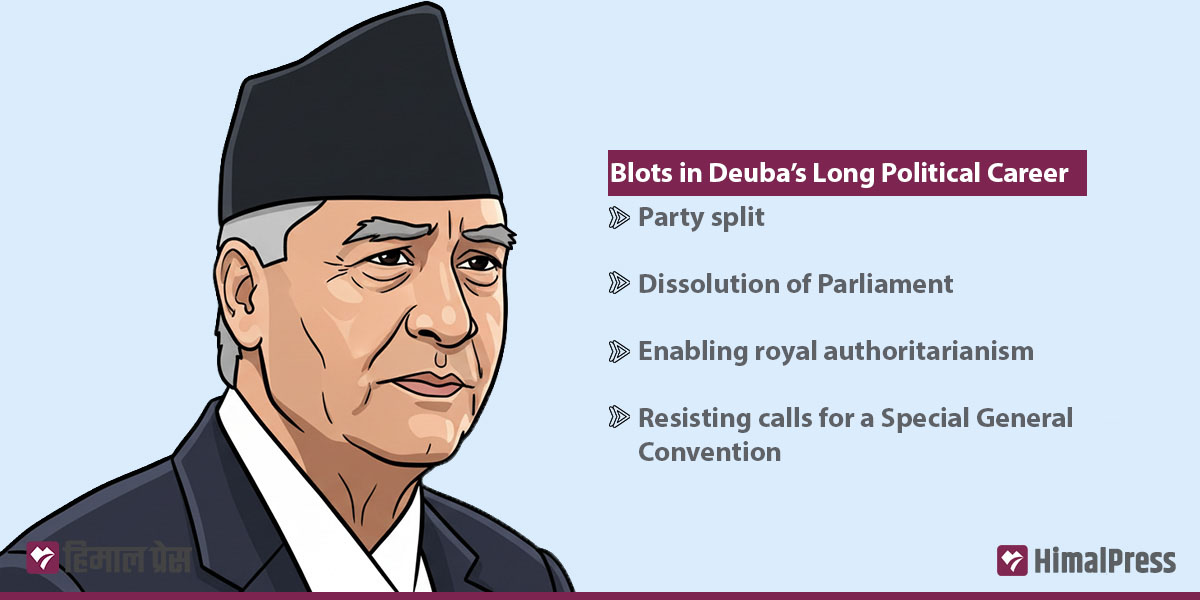 Another bitter chapter in Deuba’s long political career