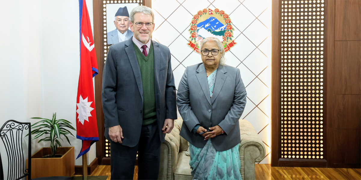US envoy pays farewell call on PM Karki
