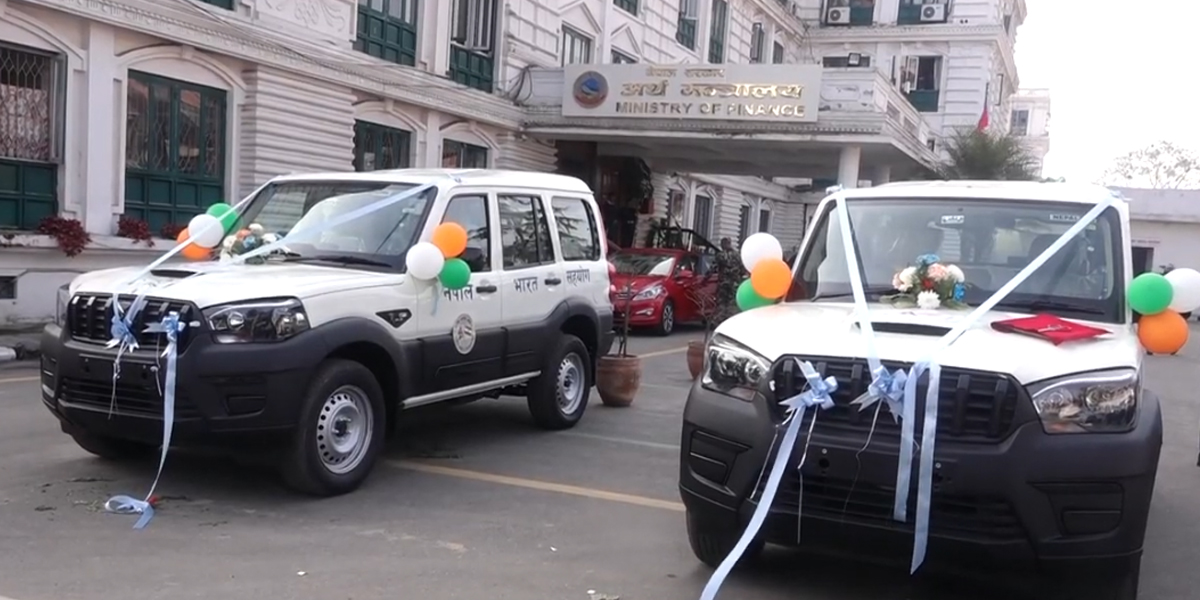 India gifts more than 250 vehicles to support March 5 elections