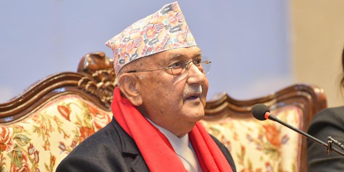 Oli objects decision to withdraw cases against Rabi Lamichhane