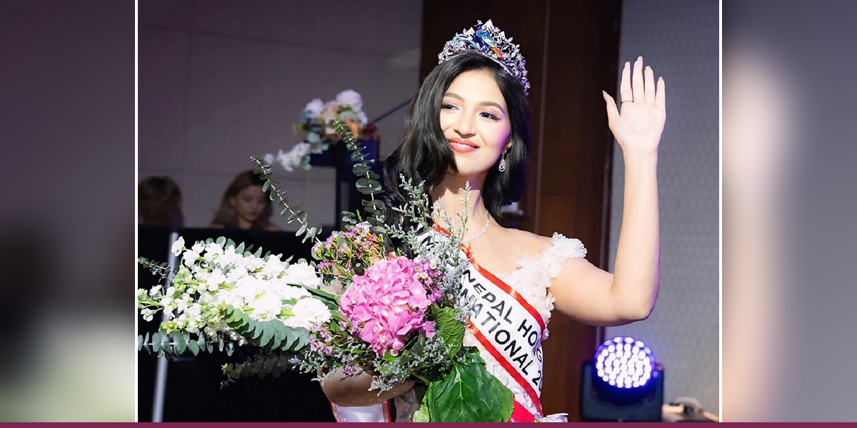 Deepmala Kharel Dhakal crowned Miss Nepal Hong Kong