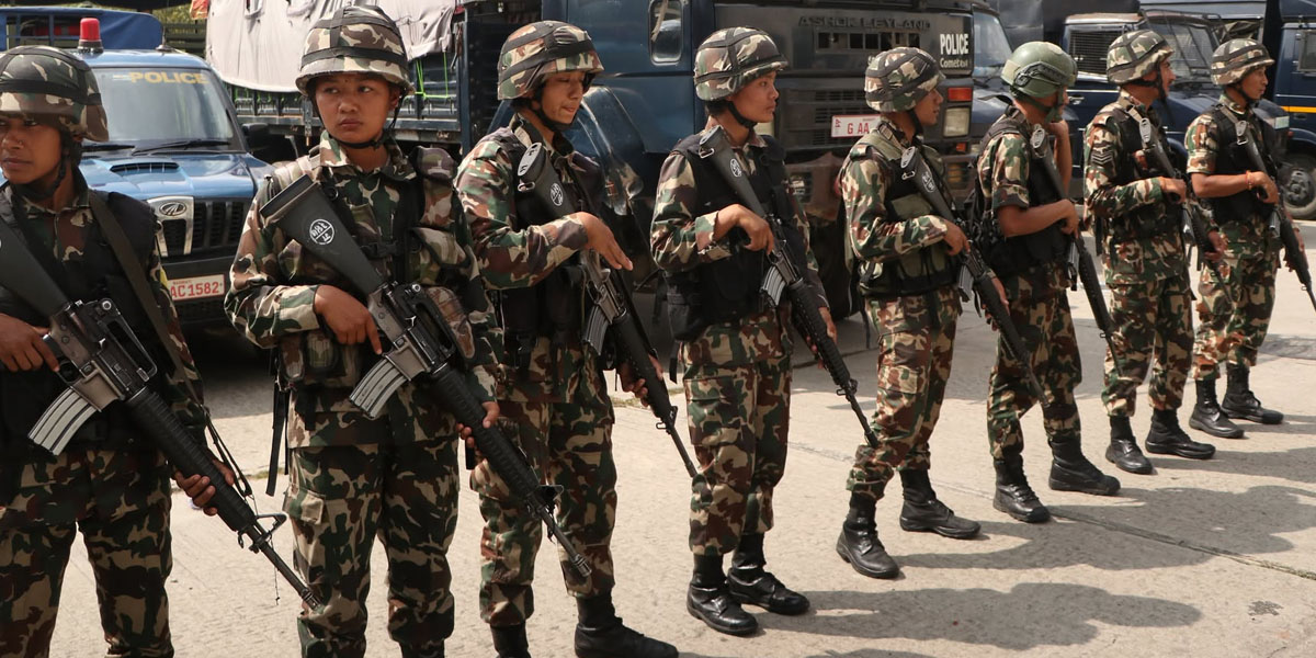 NA personnel to be mobilized for election security from Wednesday