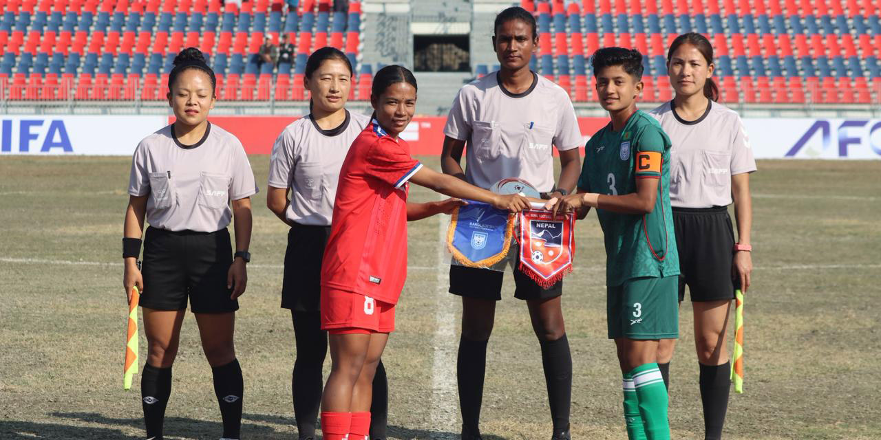 Nepal suffer 4-0 defeat to Bangladesh