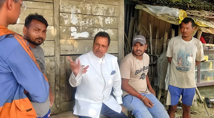 Chaudhary begins campaigning in Nawalparasi-1