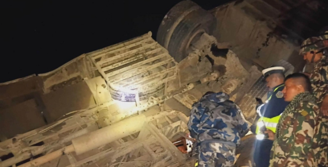 17 dead, 24 injured as bus veers off Prithvi Highway in Dhading