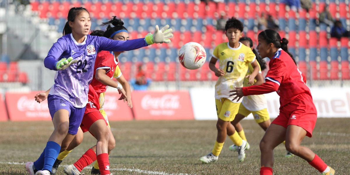 Nepal defeat Bhutan 2-1 in SAFF Women’s U-19 Championship
